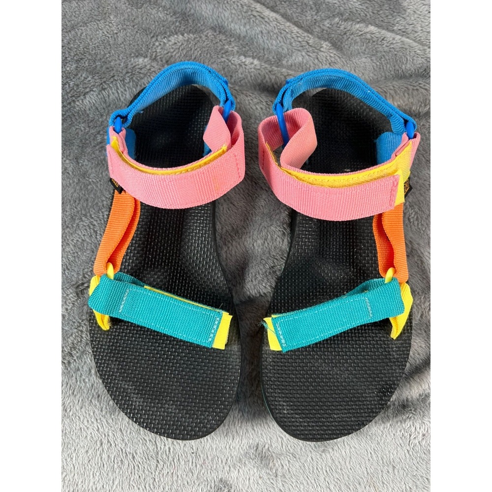 Teva Original Universal Sandals Womens Size 7 Colorblock 90s Multi Hiking Sport